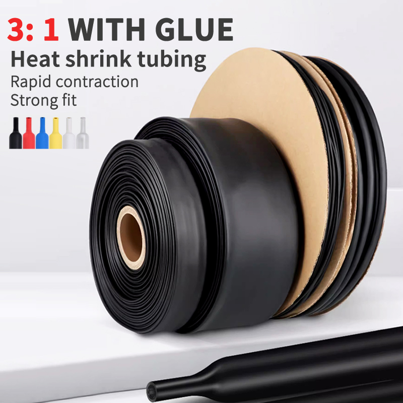 Shrink Sleeve Pvc - 100 미터/10M 3:1 비율 접착제 라이닝