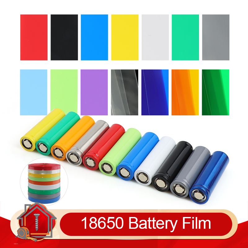 Shrink Sleeve Pvc - 100~1000pcs PreCut 18650 배터리 PVC 열수축