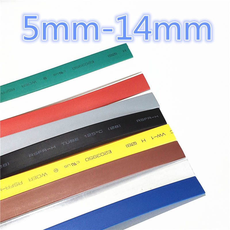 Shrink Sleeve Pvc - 3 미터/조각 2:1 7 색 5mm