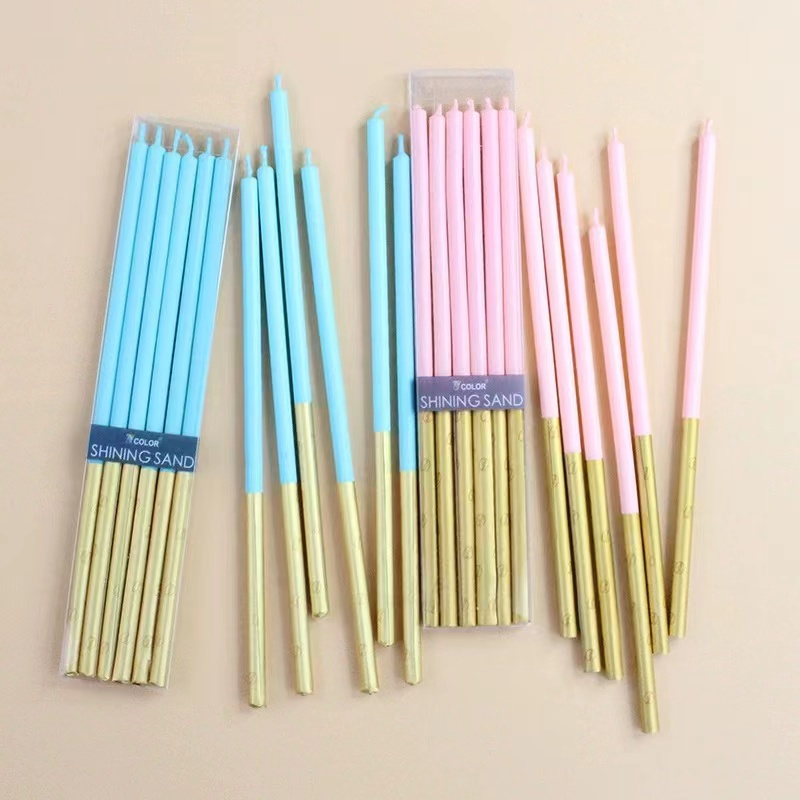 긴 생일 촛불 케이크 장식 소녀 파티 용품, 휴일 필수 - Candle Supplies Luxury 리뷰 및 가격