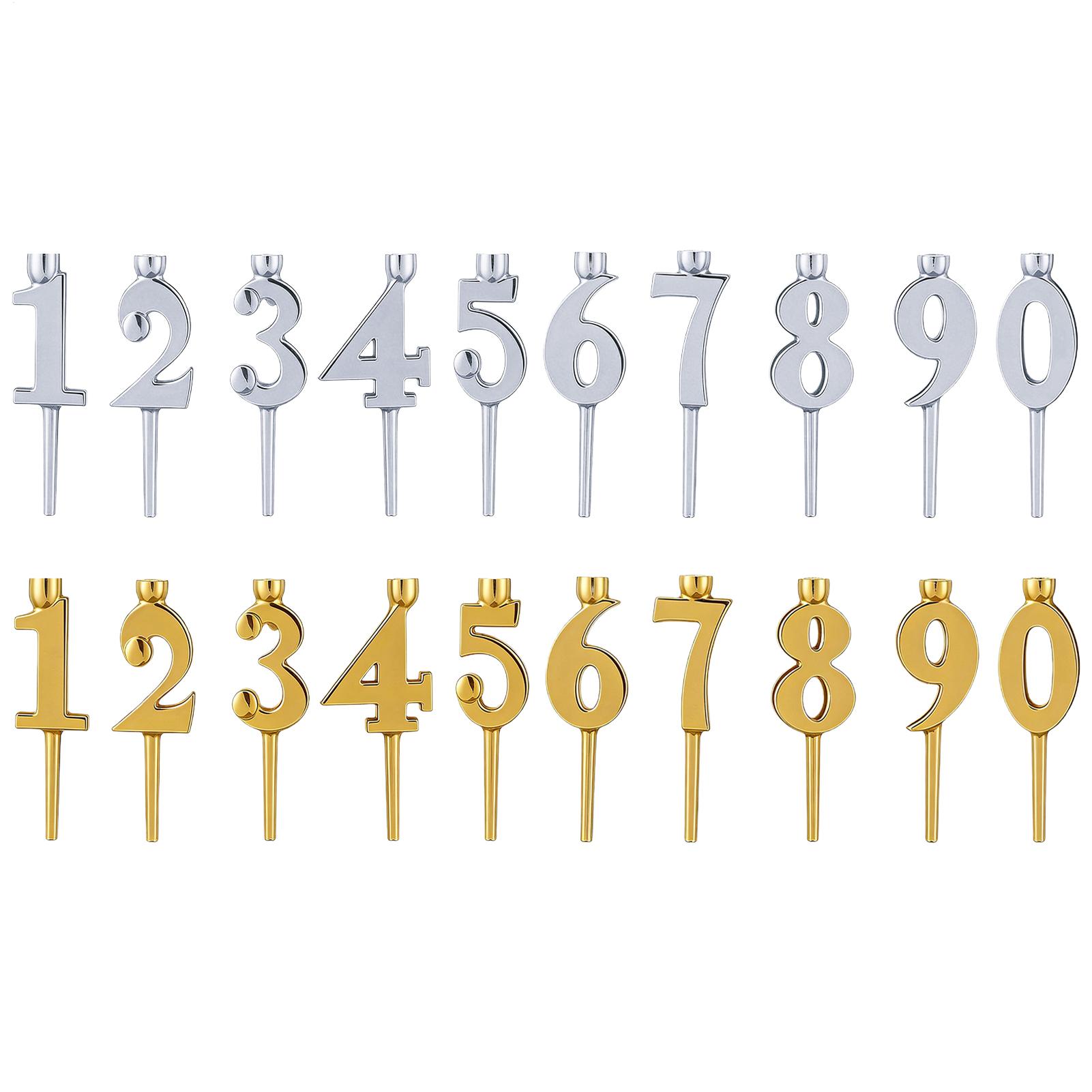 케이크용 숫자 생일 캔들 홀더 10개 생일 파티 용품  - Candle Supplies Free Shipping 리뷰 및 가격