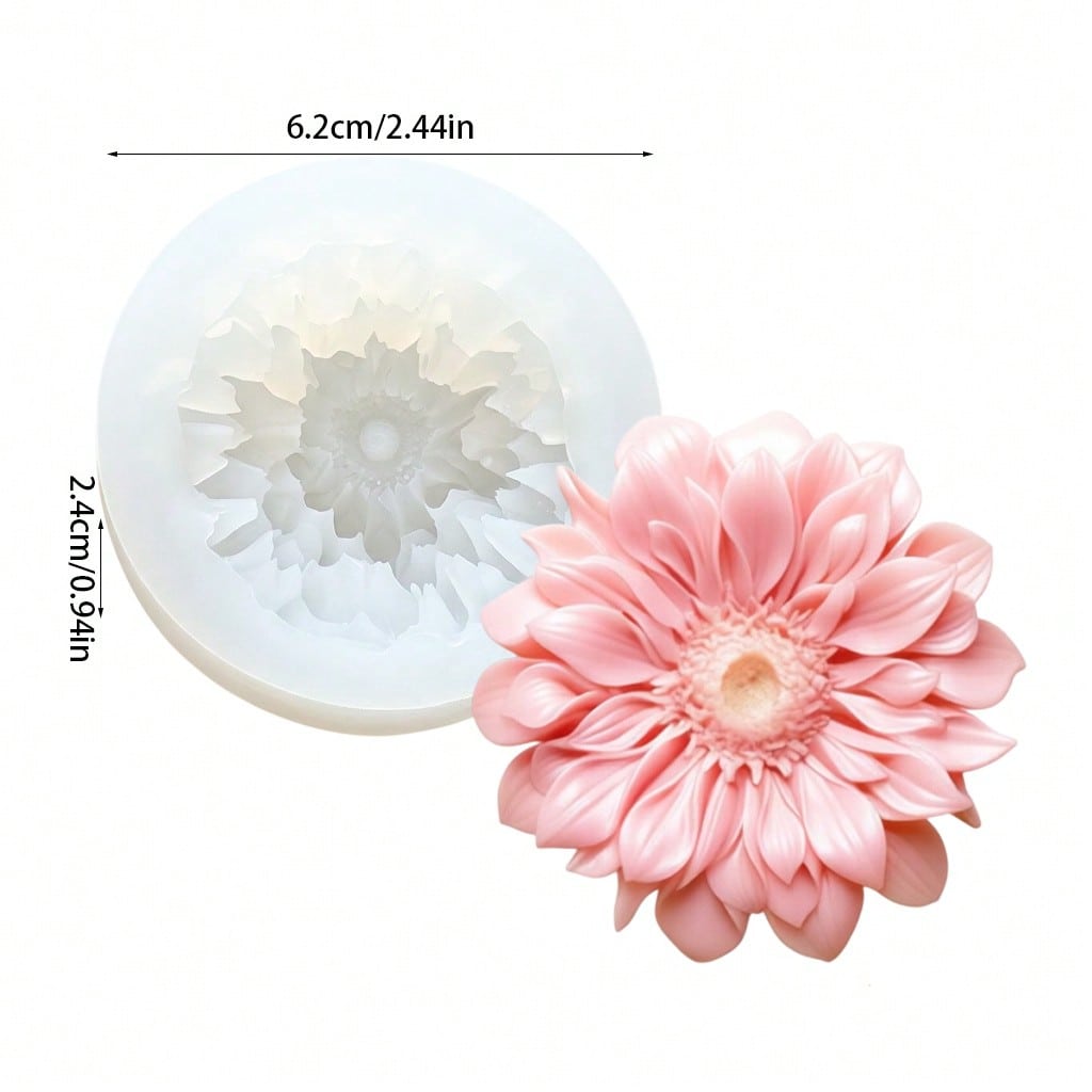 3D 거베라 실리콘 캔들 몰드, 레진 주조 몰드, DI - Candle Supplies Free Shipping 리뷰 및 가격