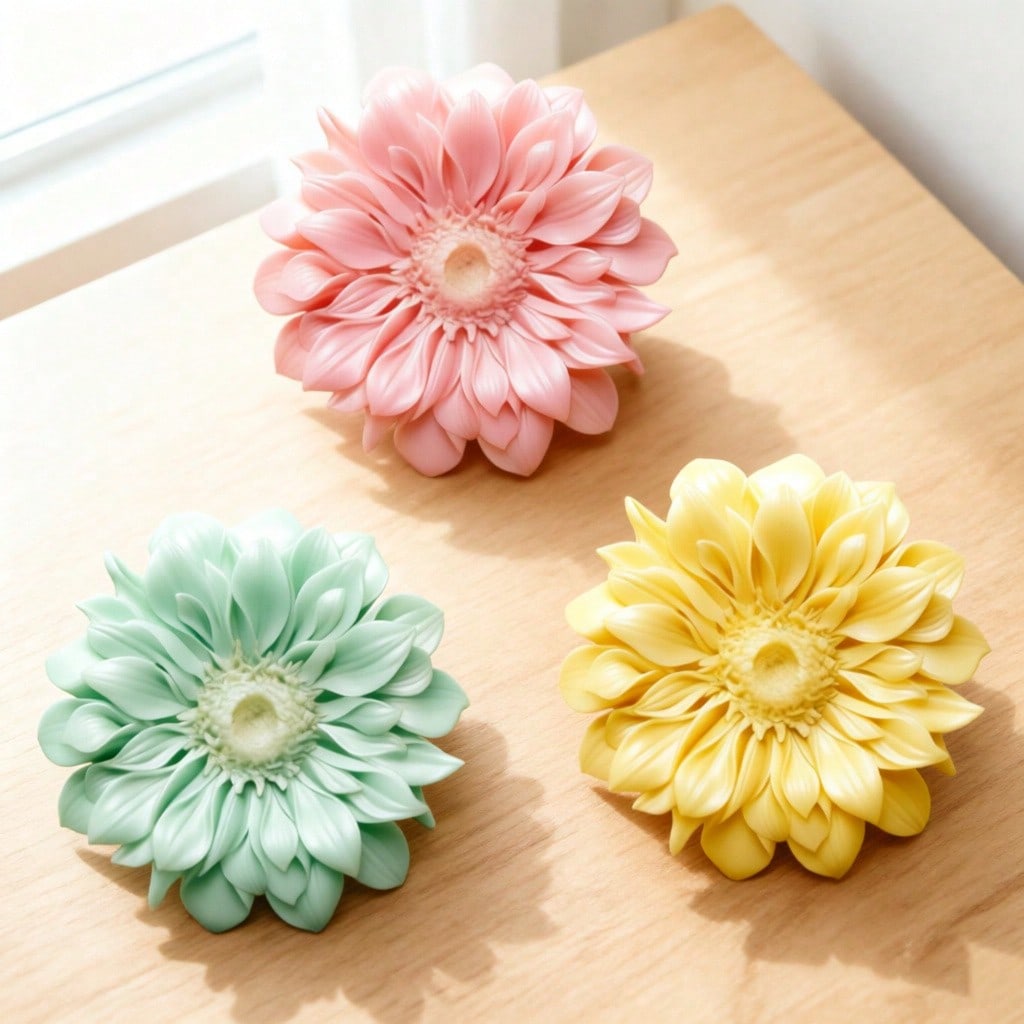 3D 거베라 실리콘 캔들 몰드, 레진 주조 몰드, DI - Candle Supplies Free Shipping 리뷰 및 가격