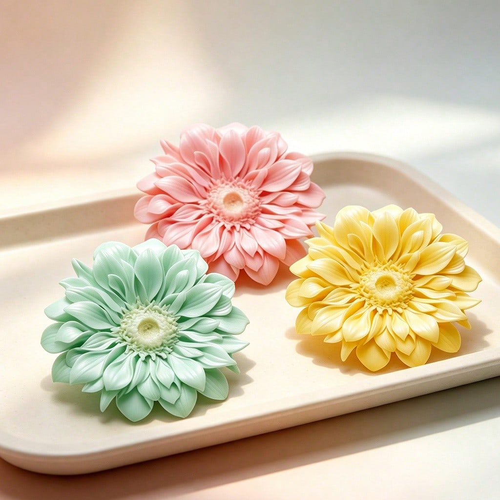 3D 거베라 실리콘 캔들 몰드, 레진 주조 몰드, DI - Candle Supplies Free Shipping 리뷰 및 가격