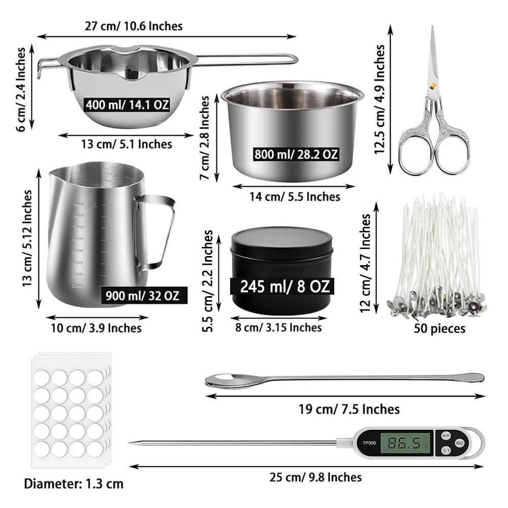 글린트모스 DIY 캔들 만들기 키트 (핫플레이트 포함) - Candle Supplies Free Shipping 리뷰 및 가격