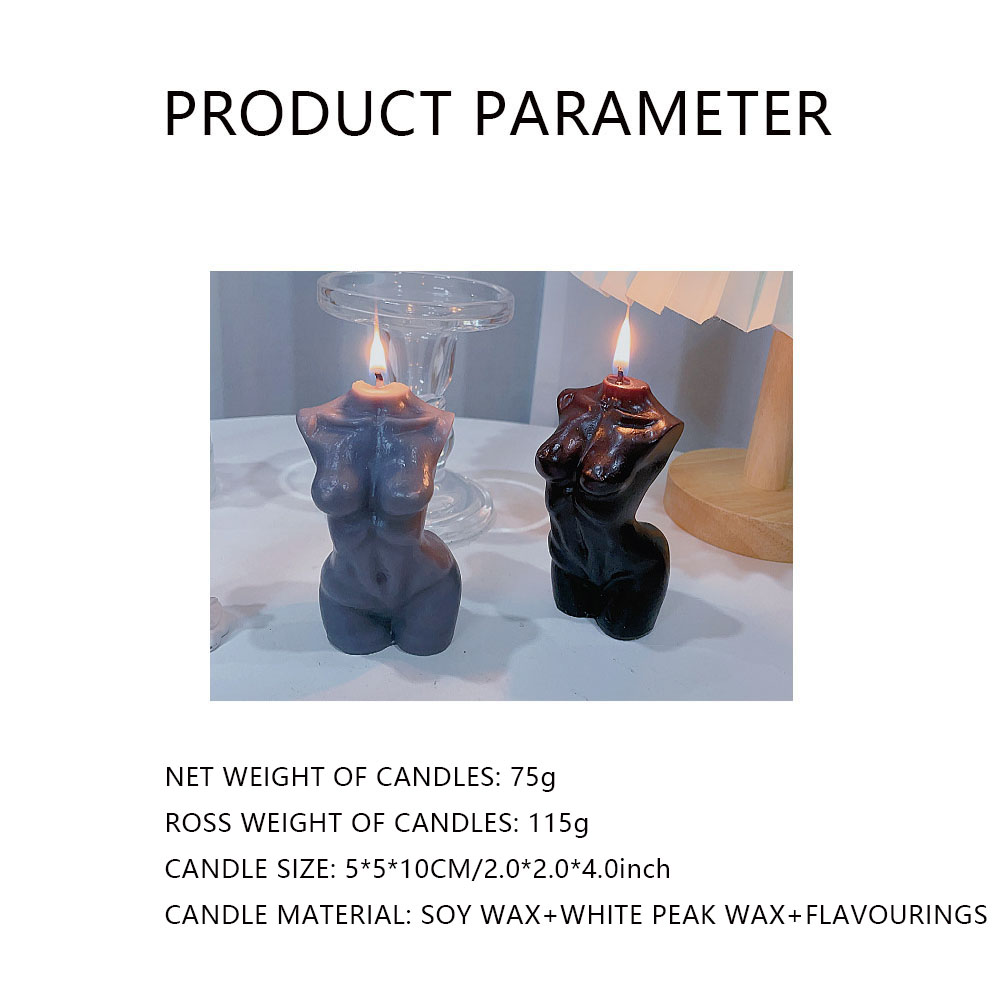여성 토르소 바디 모양 향초 (홈데코용) – 예술적인  - Candle Supplies Free Shipping 리뷰 및 가격