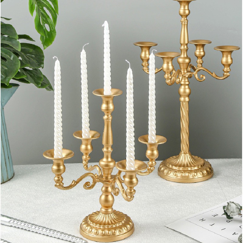 빈티지 캔들 홀더 웨딩 테이블 장식 촛대 거실 우아한  - Candle Supplies Luxury 리뷰 및 가격