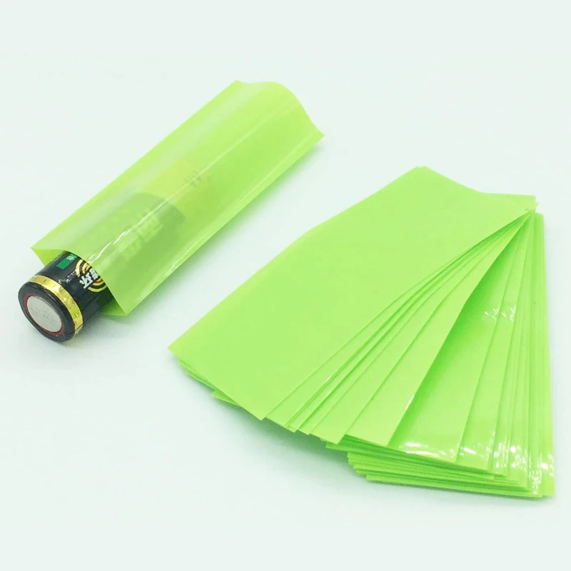 100Pcs 플랫 PVC 열 수축 튜브 배터리 랩 18 - Shrink Sleeve Pvc 리뷰 및 가격